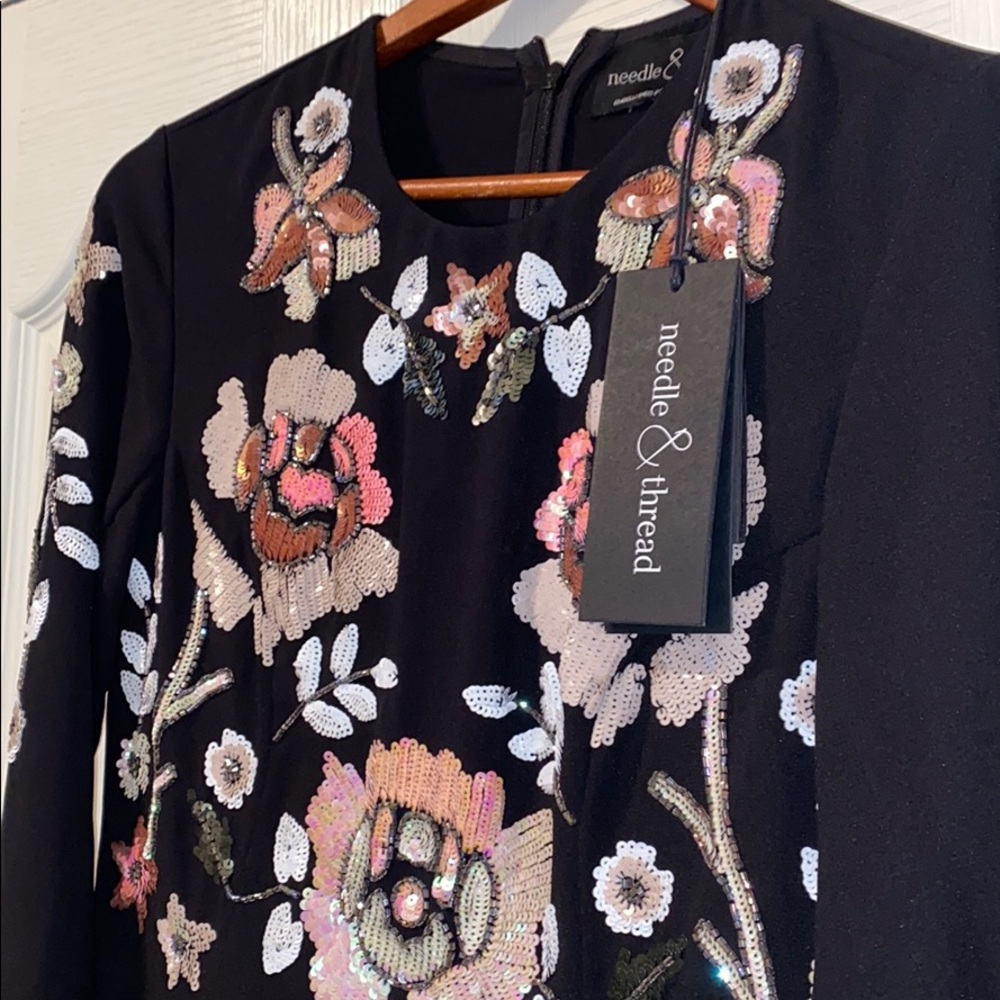 Needle & Thread hand embroidered dress